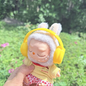 4inch bag charm fashion accessories - colorful headphone - 0712P02